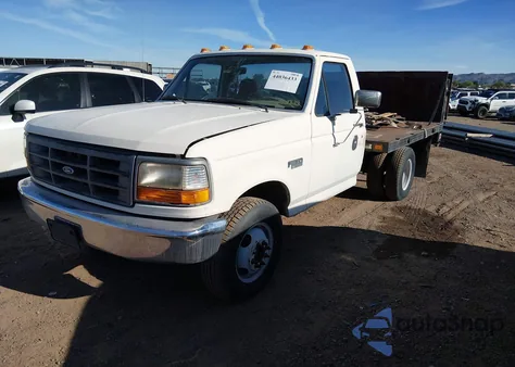 1996 Ford F350 from USA, damaged, VIN 2FDJF37H2TCA43747